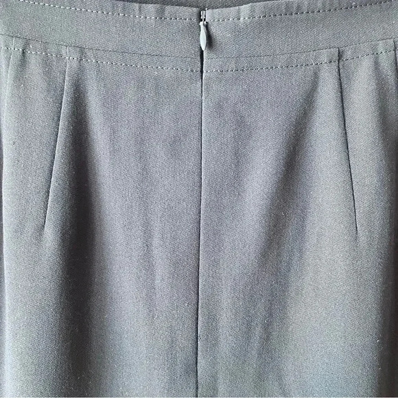 ESCADA Navy Blue Wool Pencil Skirt Size 38 US 8 - Picture 4 of 9